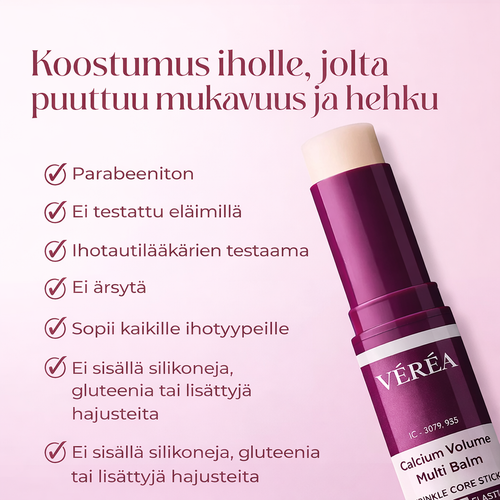 VÉRÉA – Ryppyihin, joita piilotat. Ja tuotteisiin, jotka valehtelivat