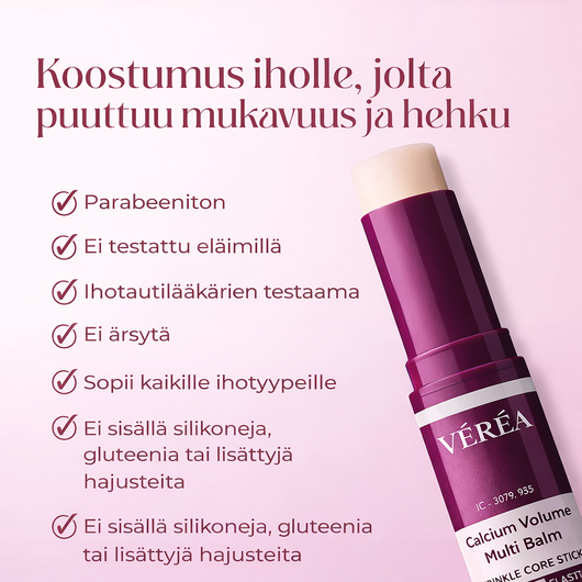 VÉRÉA – Ryppyihin, joita piilotat. Ja tuotteisiin, jotka valehtelivat